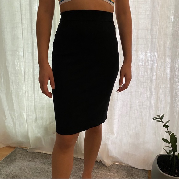 black ann taylor pencil skirt - Picture 1 of 6